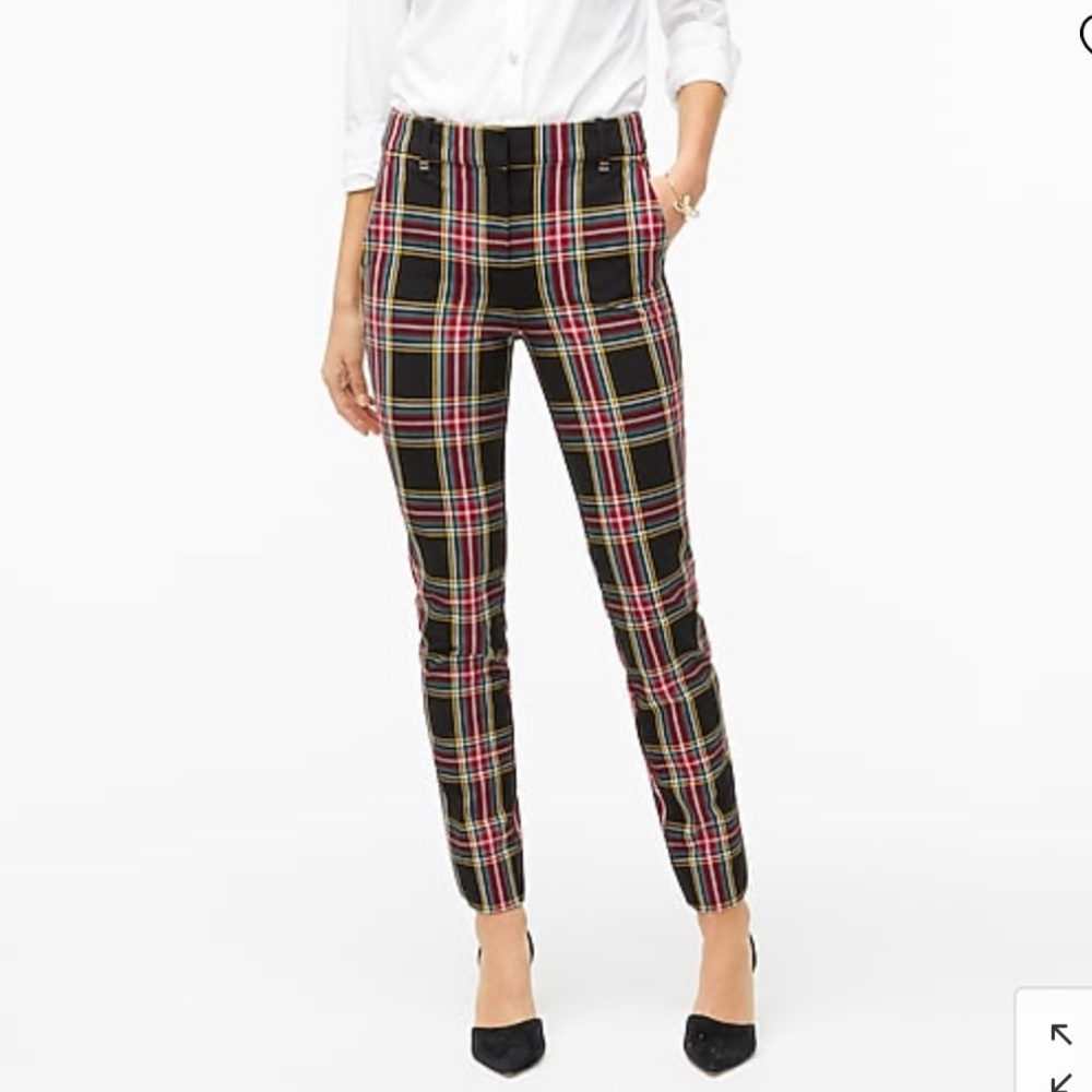 J. Crew Factory - Petite full-length Ruby pant in Stewart tartan